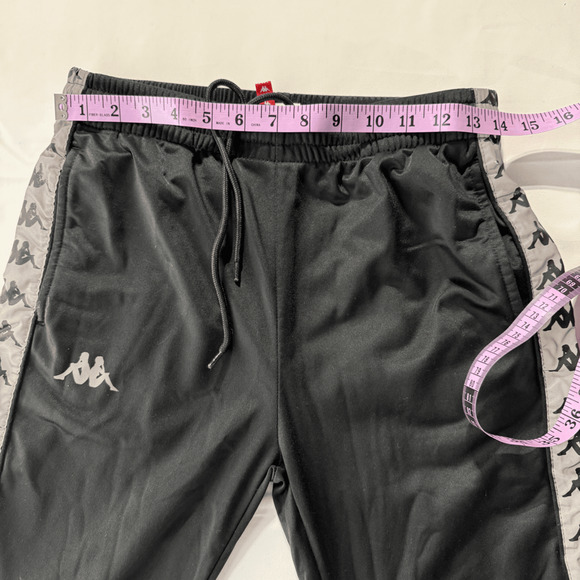 Kappa Reflective Banda Track Pant Size Small Streetwear Jogger Athleisure - Picture 7 of 10